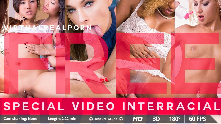 FREE Special Video Interracial VR Porn Compilation: Jasmine Webb Slideshow