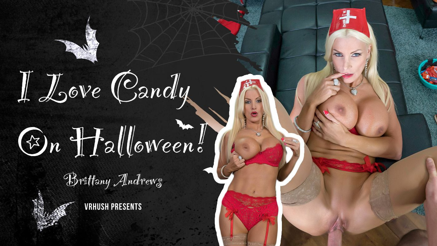 I Love Candy On Halloween! Brittany Andrews Slideshow