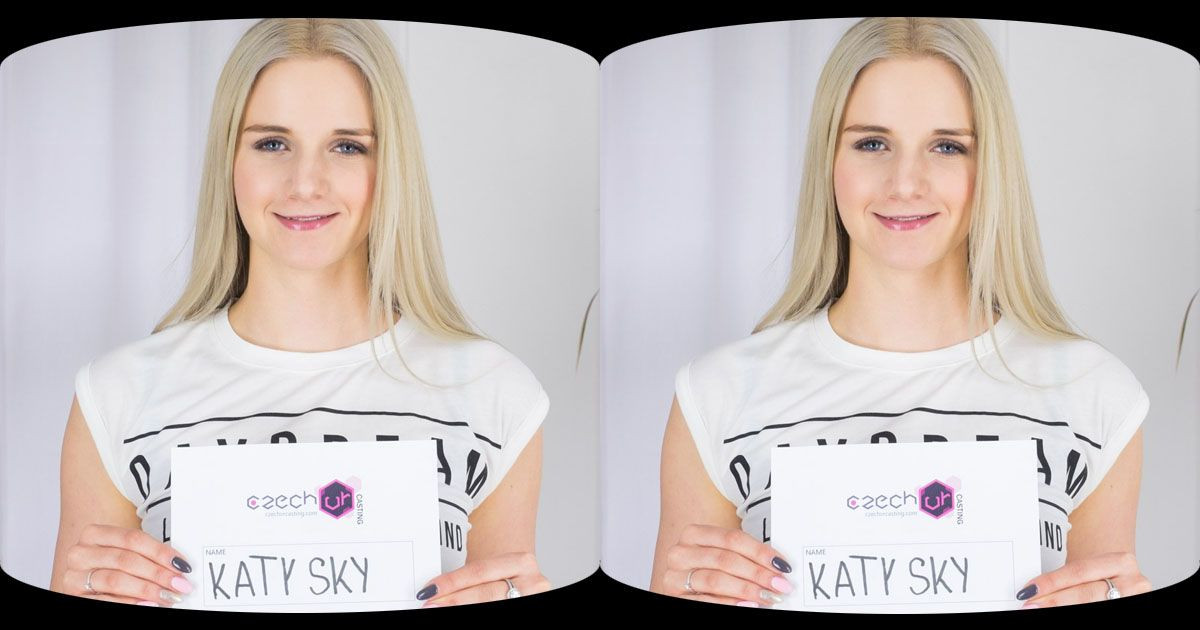 071 - Cute Katy in Casting: Katy Sky Slideshow