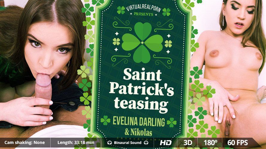 Saint Patricks teasing: Evelina Darling Slideshow