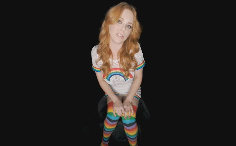 Penny Pax - Big Tits Redhead Pornstar Solo Masturbation Slideshow