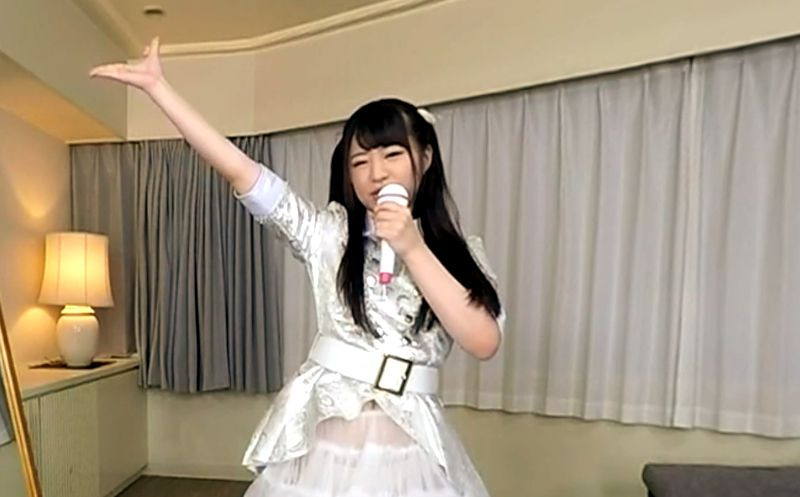 Cheering on New Idol Kanon Part 1; Cute Japanese Babe One on One Hardcore JAV Slideshow