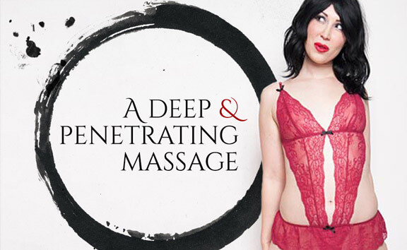 A Deep And Penetrating Massage - Skinny Blonde Erotic Massage Slideshow