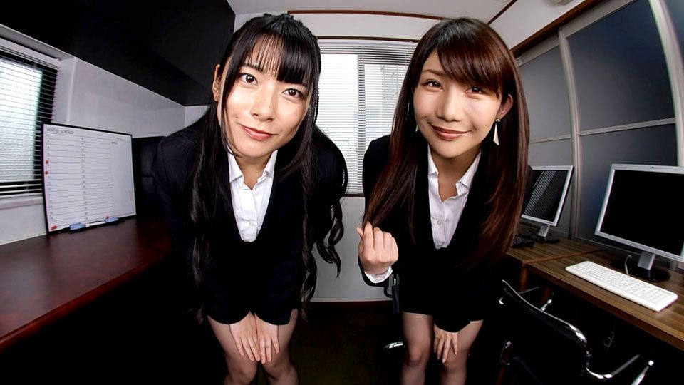 Virtual Dive: The New Employee Trained by His Female Bosses; Softcore Nonnude Two Japanese Babes Slideshow