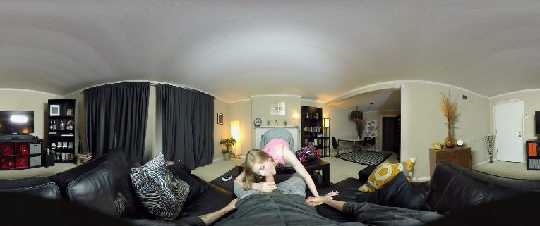 Caught Red Handed - VixenVR Ultra - Blonde Teen Riding Slideshow