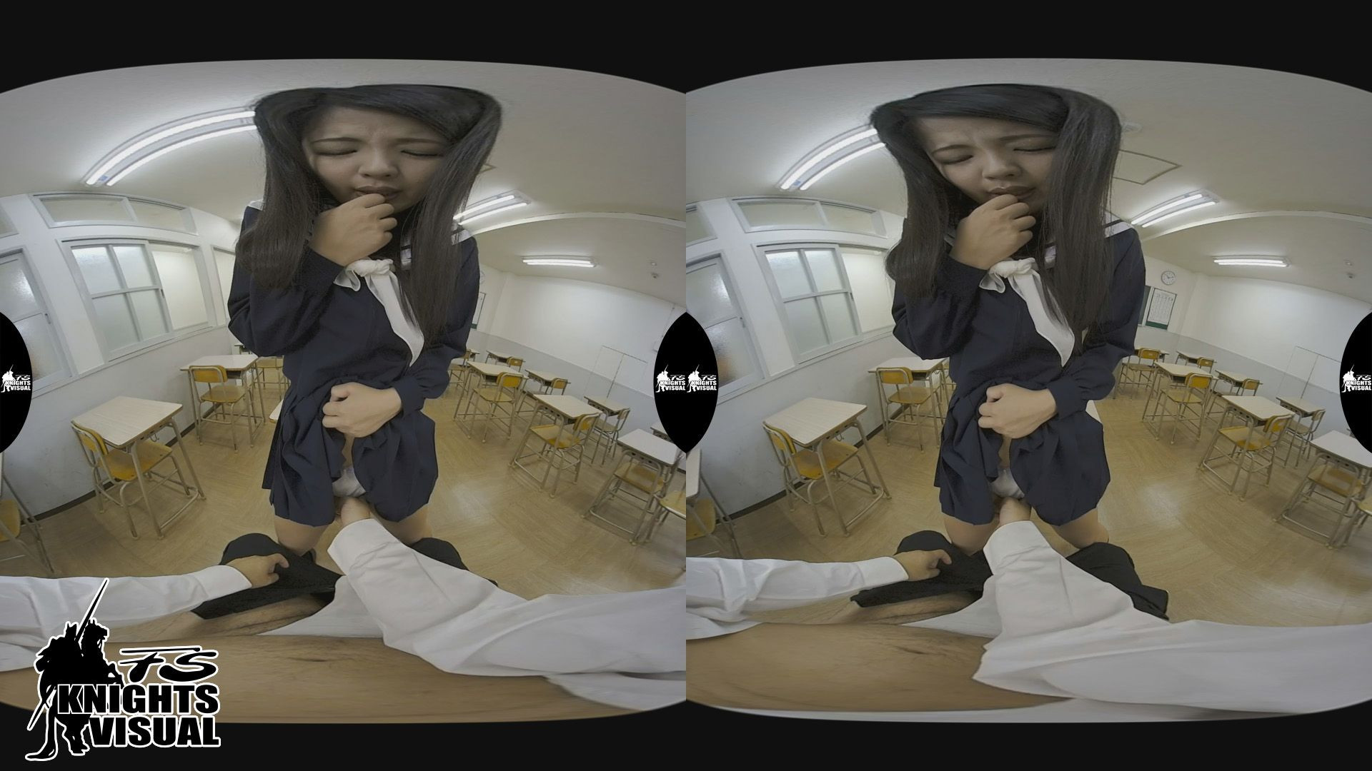 3DVR Excited for School; JAV Idol Schoolgirl Hardcore VR Slideshow