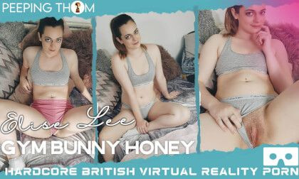 Gym Bunny Honey - Amateur British Teen Solo 3D Porn Slideshow