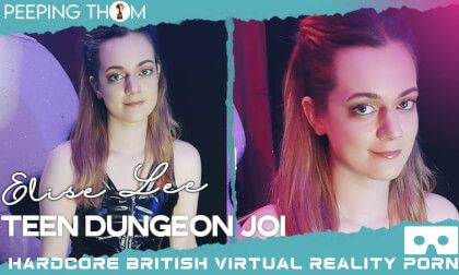 Teen Dungeon JOI - British Amateur Teen Solo Slideshow