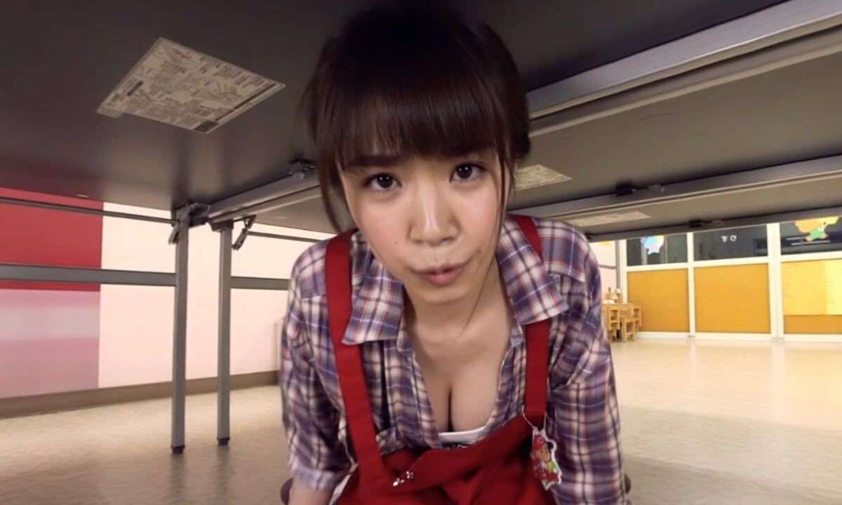 Nanoka: Longing Beauty at Work (Practice Edition); Busty Beautiful Japanese Babe Slideshow