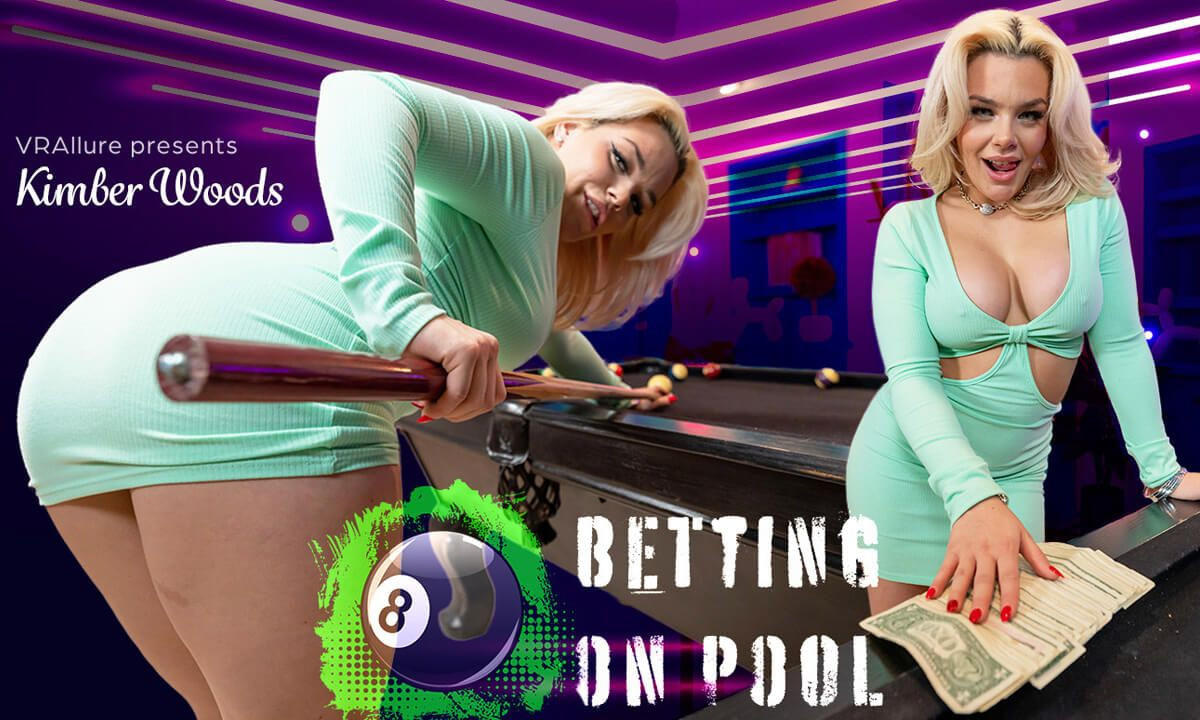 Betting On Pool - Busty Blonde POV Hardcore Slideshow