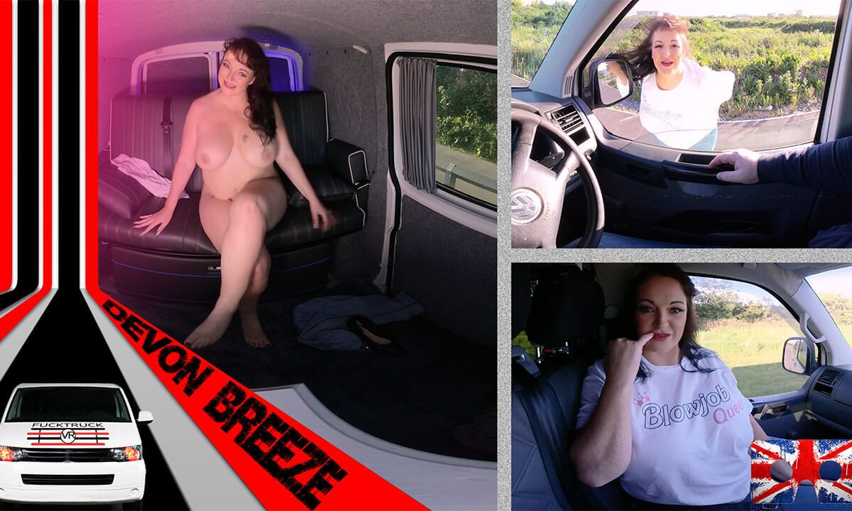 Get Me To The Station - British BBW Brunette Amateur Solo in a Car Slideshow