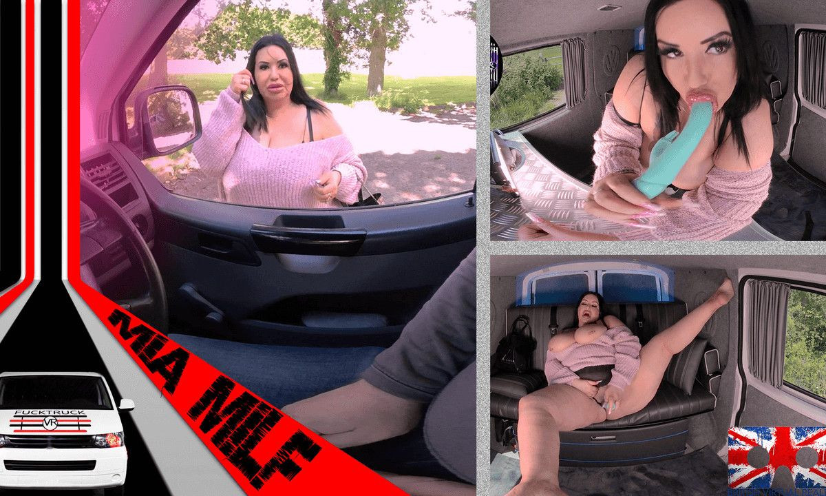 Lost My Dog - Huge Tits BBW Mia MILF Car Sex VR Solo Slideshow