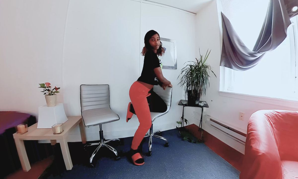Twenty-Years Young - Ebony Solo VR Porn Slideshow