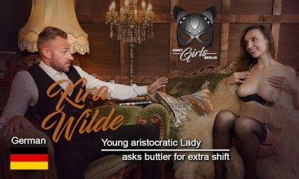 Young Aristocratic Lady Asks Butler For Extra Shift Slideshow