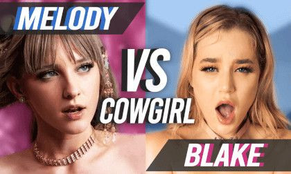 Cowgirl Showdown Melody Marks vs Blake Blossom Slideshow