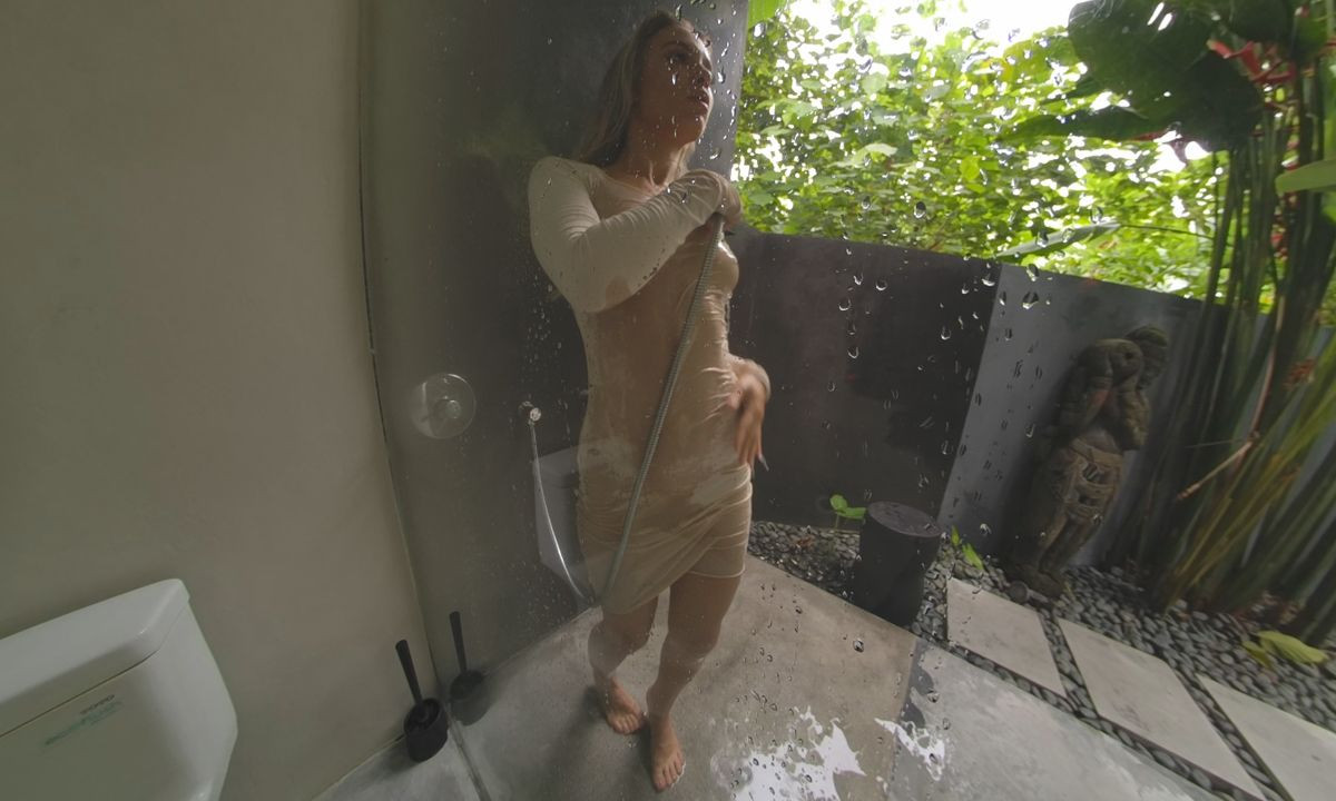 Steamy Shower Masturbation Slideshow