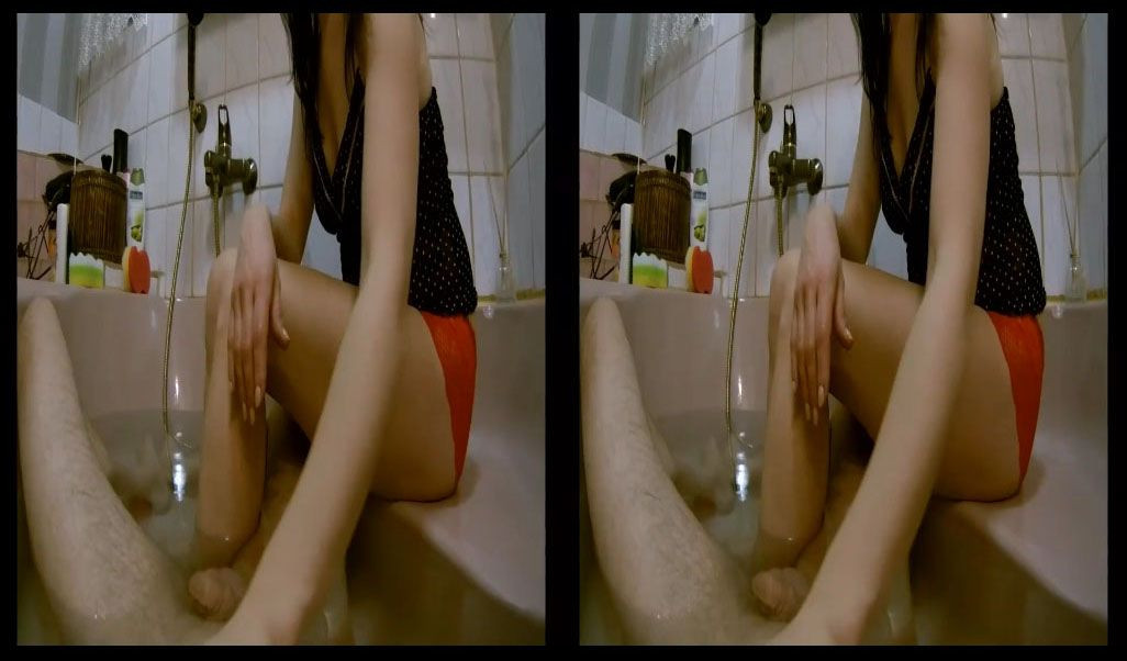 Handjob In The Bath - Mature Asian Strokes Him Slideshow