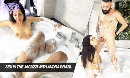 Sex In The Jacuzzi With Andra Brazil Slideshow