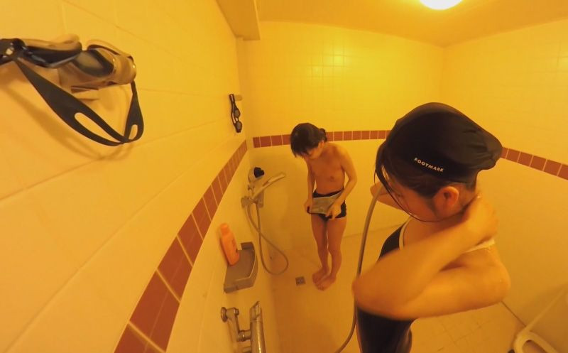 Schoolgirl Pool Diving VR Part 1 - Voyeur Hidden Camera Slideshow