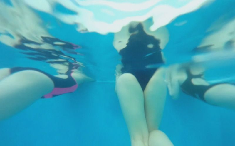 Schoolgirl Pool Diving VR Part 2 - Girls Locker Room Hidden Cam Slideshow
