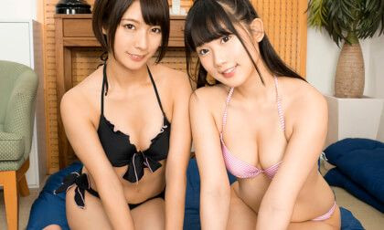 A World Where Innocent Girls Will Do Anything For You Part 1; JAV Threesome Slideshow