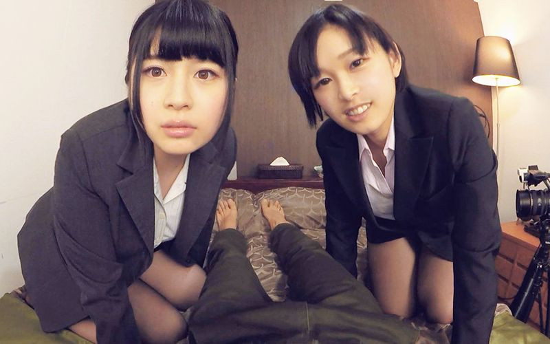 I Picked Up Two Girls for a VR Home Movie Parn 3 - JAV Threesome OL Slideshow