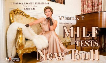 MILF Mistress T Tests New Bull - Busty American MILF High Class Sex Slideshow