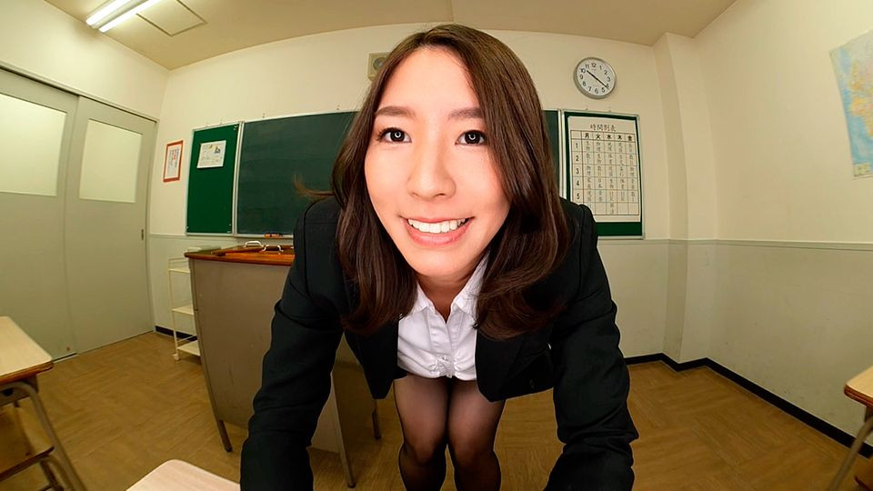 Yui Natsuki Exposed at School; Big Tits JAV Idol Softcore Non-Nude Virtual Girlfriend Experience Slideshow
