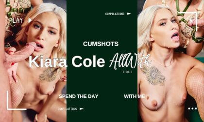 All Cumshots With Kiara Cole Slideshow