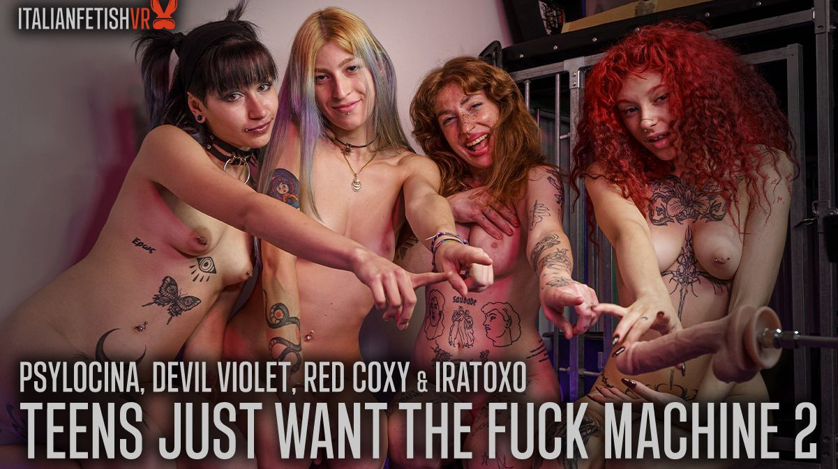 Teens Just Want the Fuck Machine 2: Devil Violet Slideshow